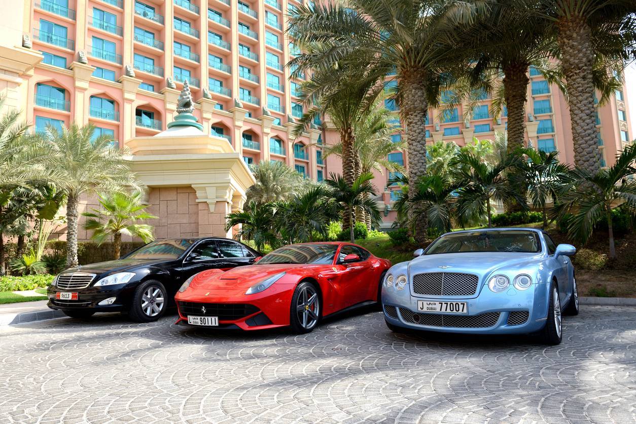 voiture luxe Dubai 